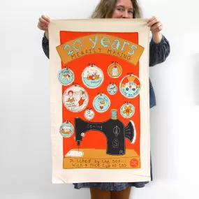 20 year anniversary tea towel