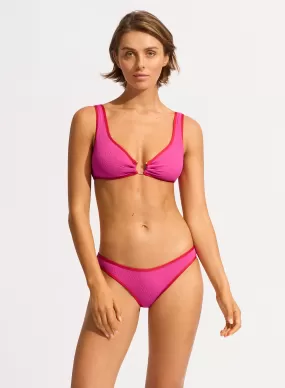 Beach Bound Hipster Bikini Bottom - Hot Pink