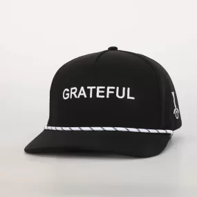 GRATEFUL - 5 PANEL ROPE HAT