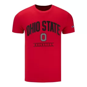 Ohio State Buckeyes Hi-Def Print Scarlet T-Shirt