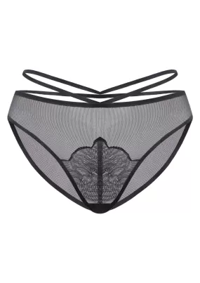 Pansy Lace Bikini Underwear